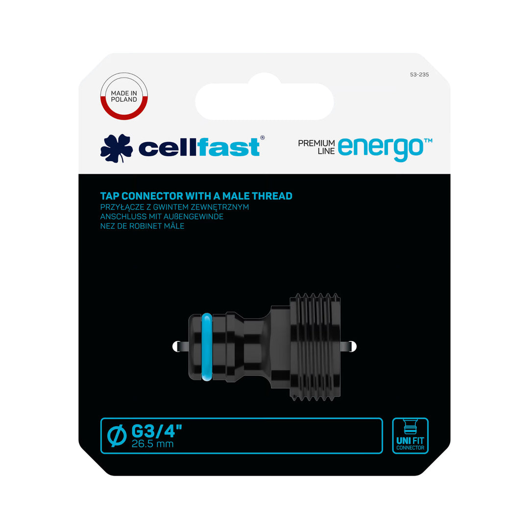 Съединение с външна резба Cellfast ENERGO G3/4''