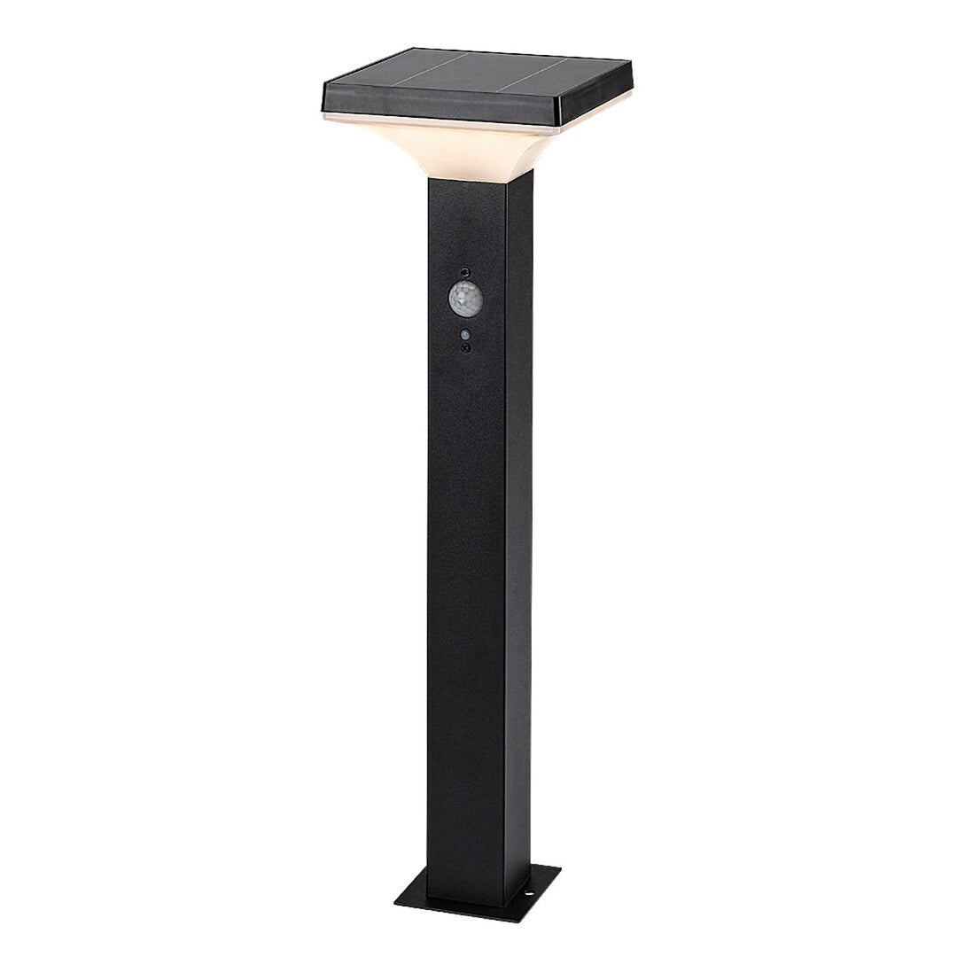 Лампа Rabalux, външна, слънчева, стояща, LED 4 W, IP44, черна, Geleen, 4 броя