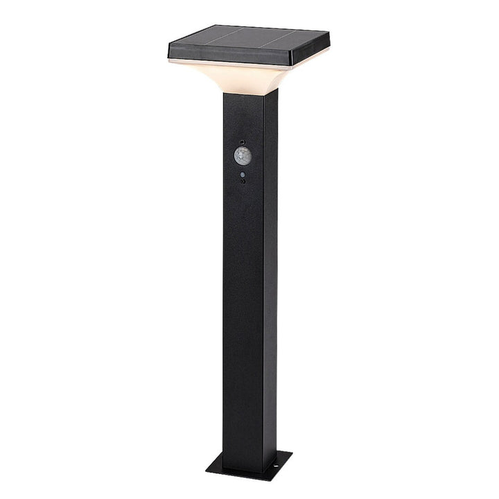 Лампа Rabalux, външна, слънчева, стояща, LED 4 W, IP44, черна, Geleen, 4 броя