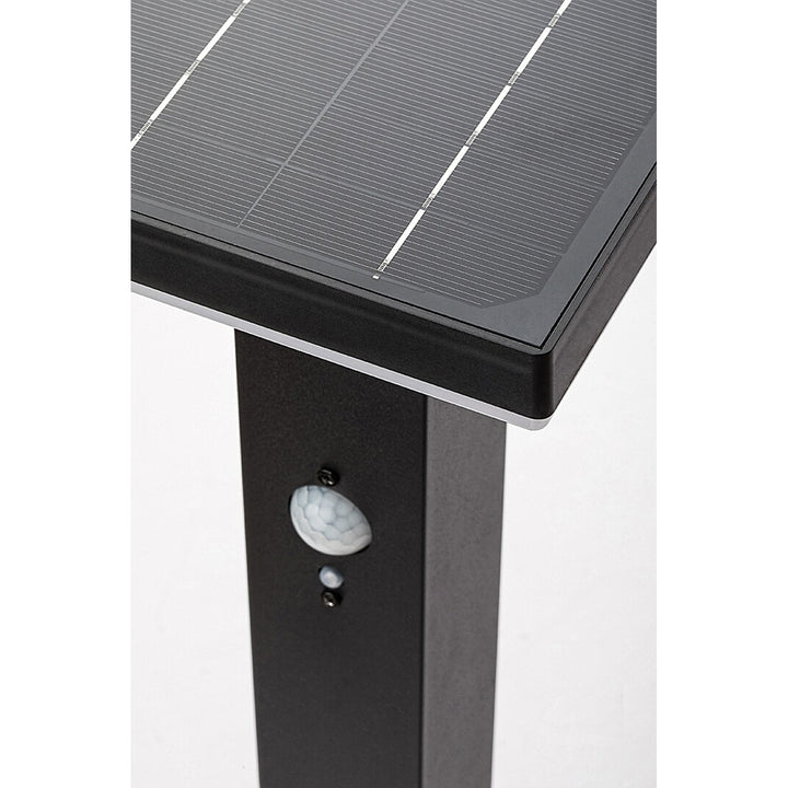 Лампа Rabalux, външна, слънчева, стояща, LED 4 W, IP44, черна, Geleen, 4 броя