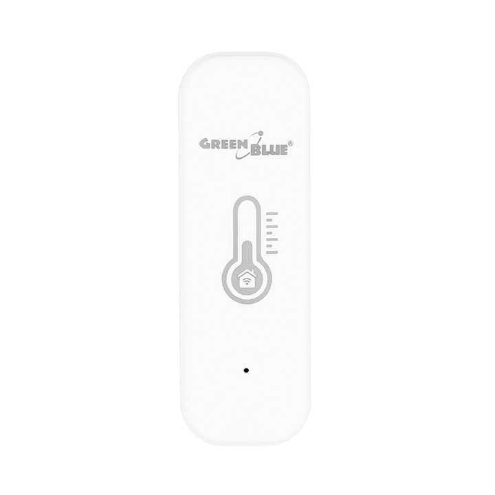 WiFi сензор за температура и влажност GreenBlue, Android/iOS/Alexa/Google Home, 3,0 V DC, LR03x2, GB737 – 2 броя + 4 алкални батерии AAA Varta Industrial 4003