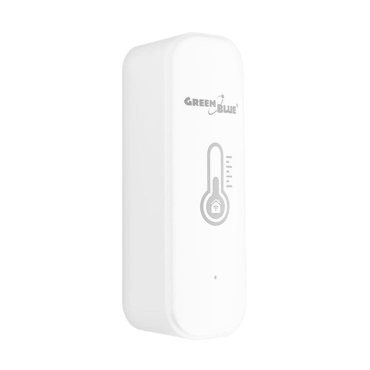 WiFi сензор за температура и влажност GreenBlue, Android/iOS/Alexa/Google Home, 3,0 V DC, LR03x2, GB737 – 2 броя + 4 алкални батерии AAA Varta Industrial 4003