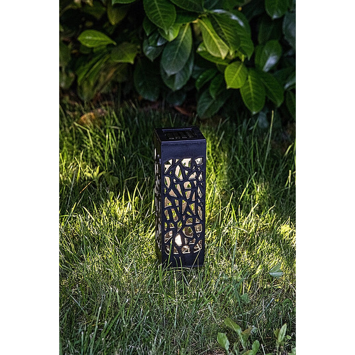 Слънчева лампа Mora, 2 lm, степен на защита IP23, цвят: черен, LED 0,16 W, 8949