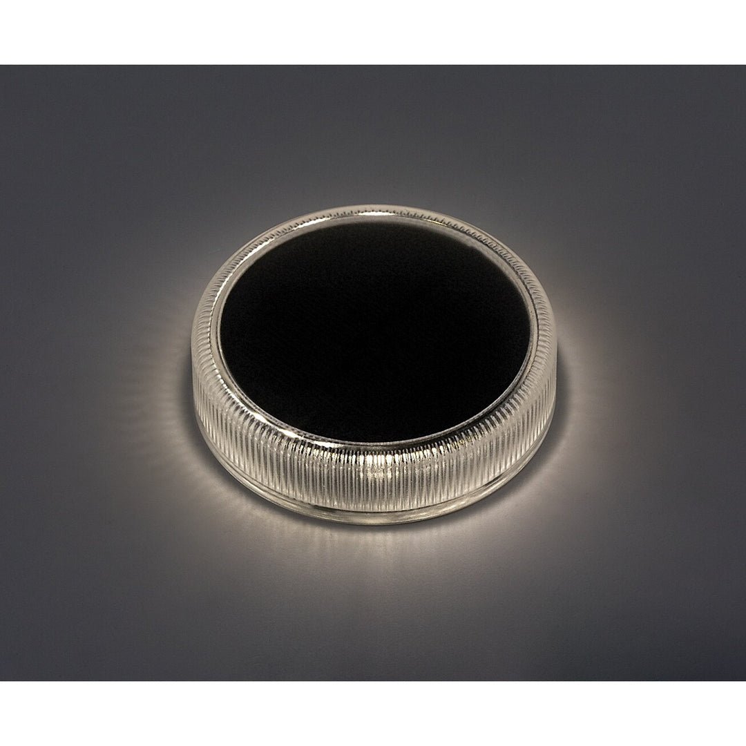 Слънчева лампа Trillo LED 0,3 W, сензор за затъмняване, прозрачен цвят, IP65, K 4000, 77175