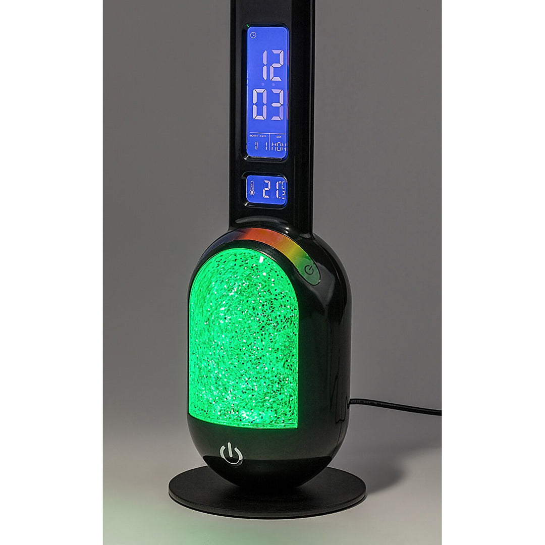 Настолна лампа Rabalux Figen LED RGB 5 W, черна, IP20, 5000 K