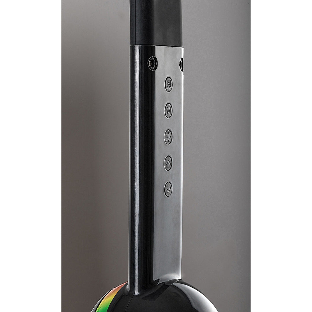 Настолна лампа Rabalux Figen LED RGB 5 W, черна, IP20, 5000 K