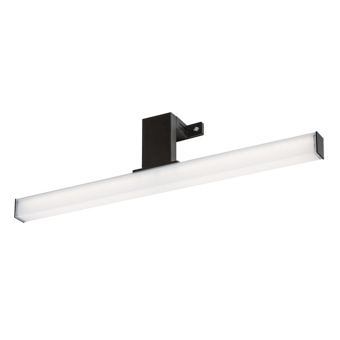 Баня лампа Rabalux Oliro LED 6 W, черна, IP44, 4000 K, 75051