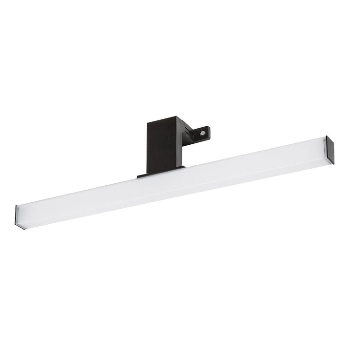 Баня лампа Rabalux Oliro LED 6 W, черна, IP44, 4000 K, 75051