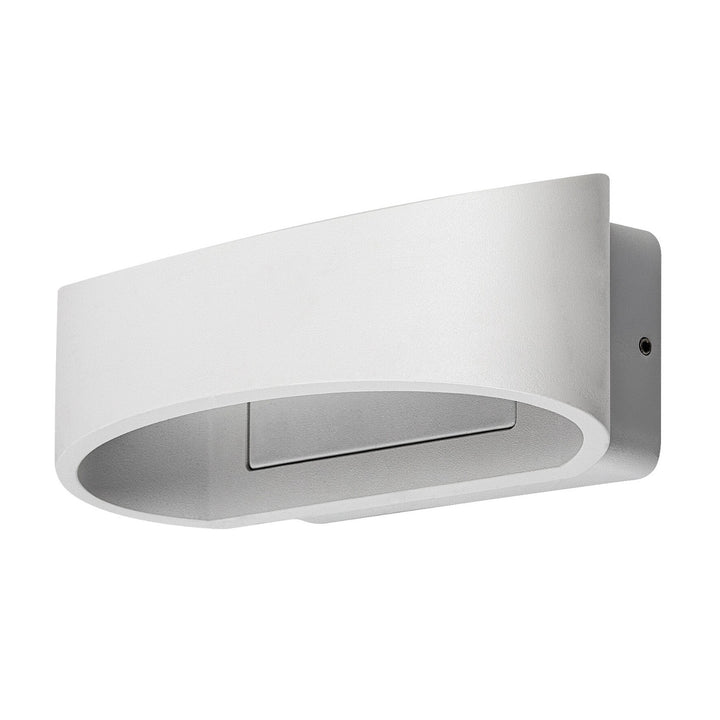 Външна стенна лампа Rabalux Gerla, бяла, LED 9 W, IP54, 3000 K, 77178