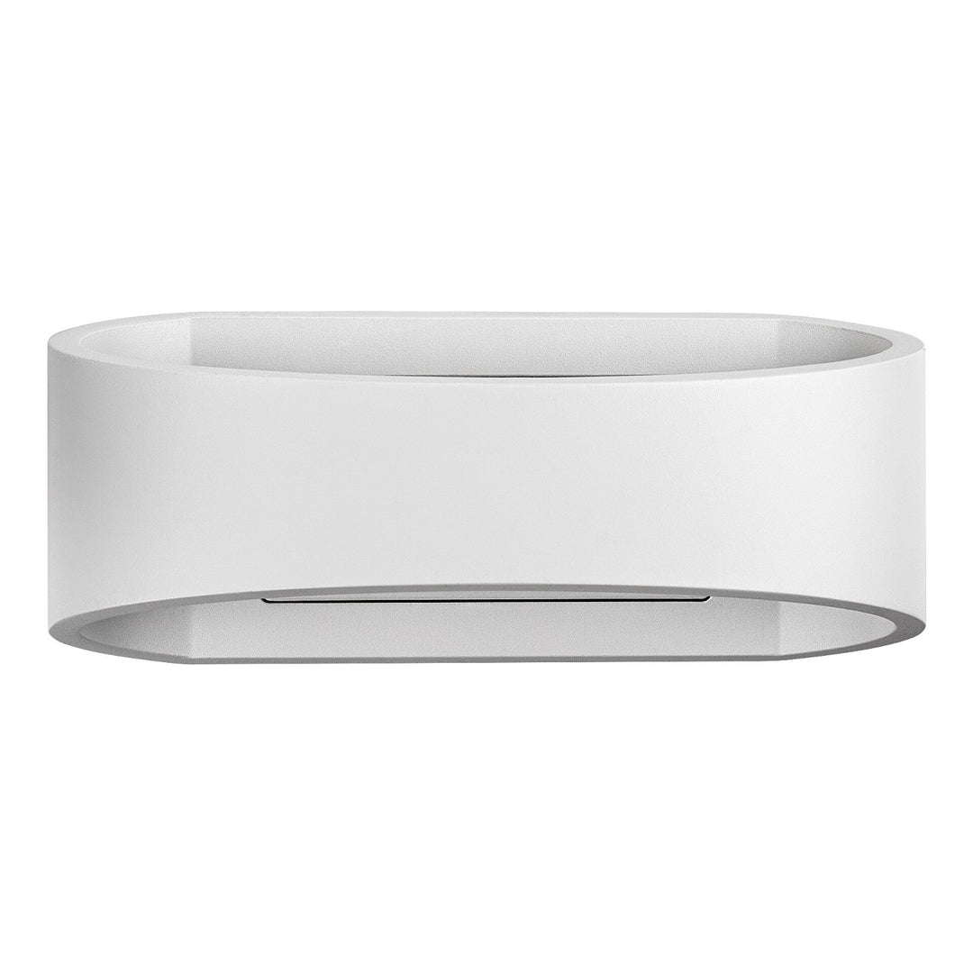 Външна стенна лампа Rabalux Gerla, бяла, LED 9 W, IP54, 3000 K, 77178