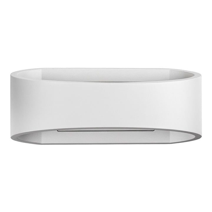 Външна стенна лампа Rabalux Gerla, бяла, LED 9 W, IP54, 3000 K, 77178