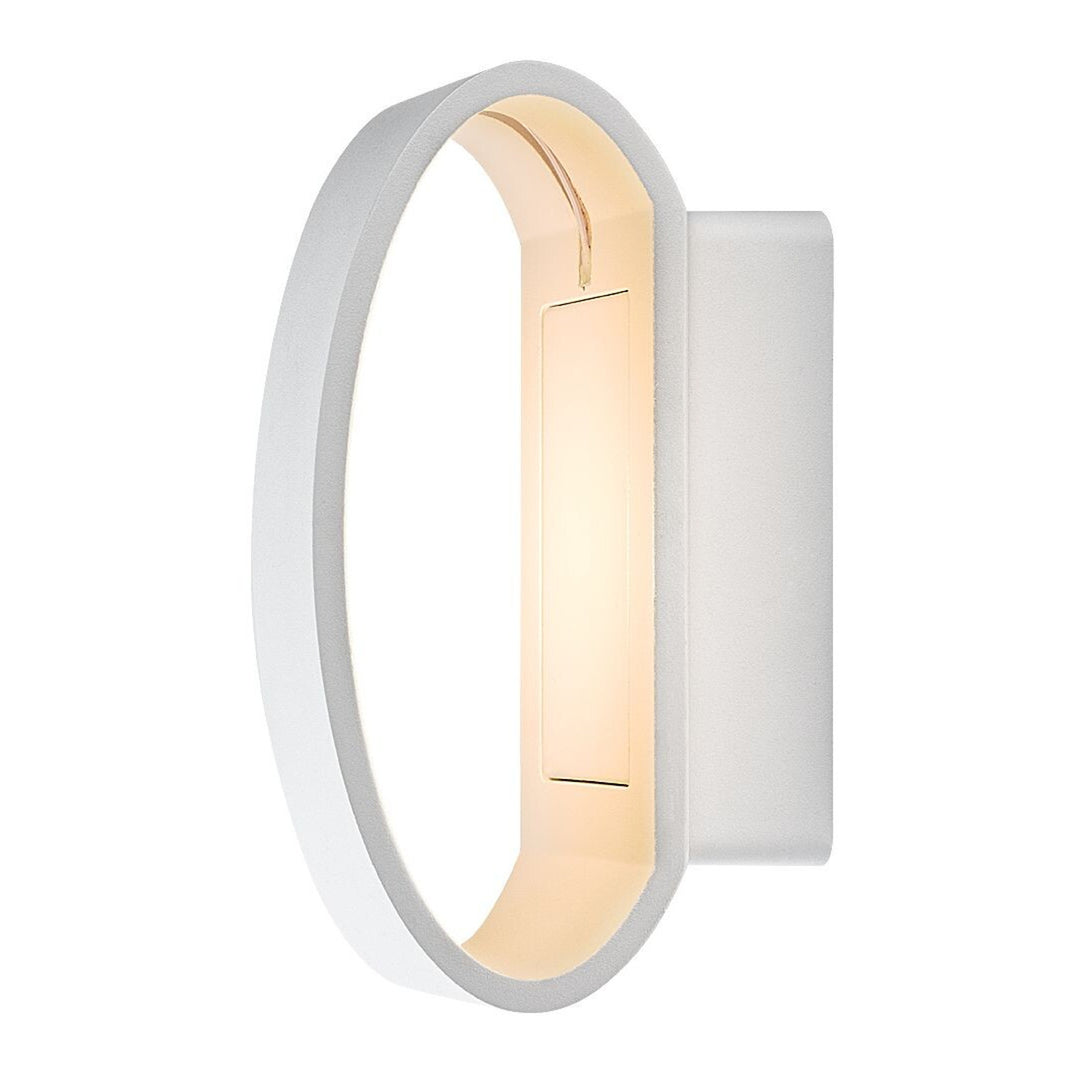 Външна стенна лампа Rabalux Gerla, бяла, LED 9 W, IP54, 3000 K, 77178