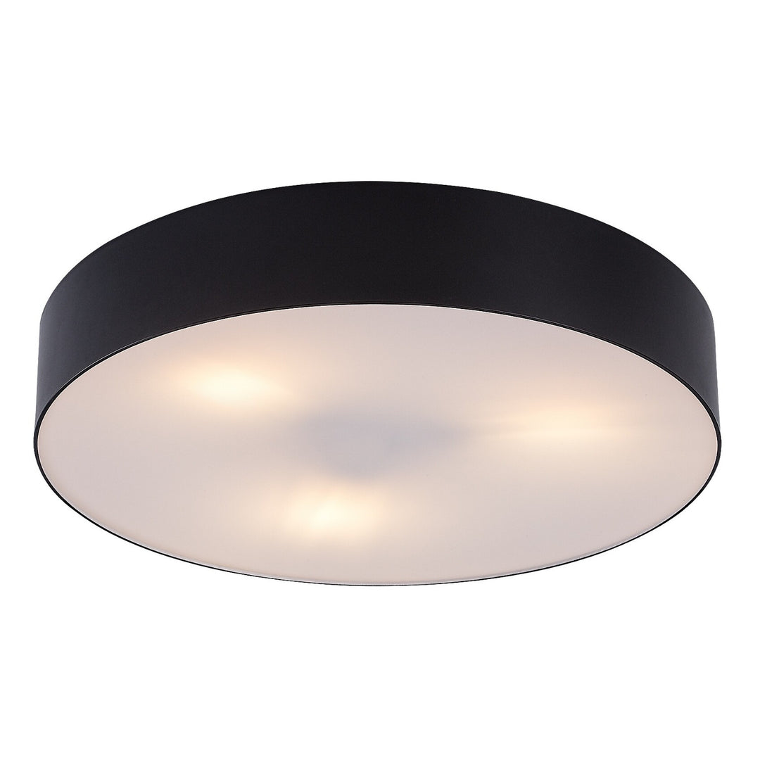 Лампа Rabalix Dolen, черна, 3x E27, макс. 9 W, IP43, 75066