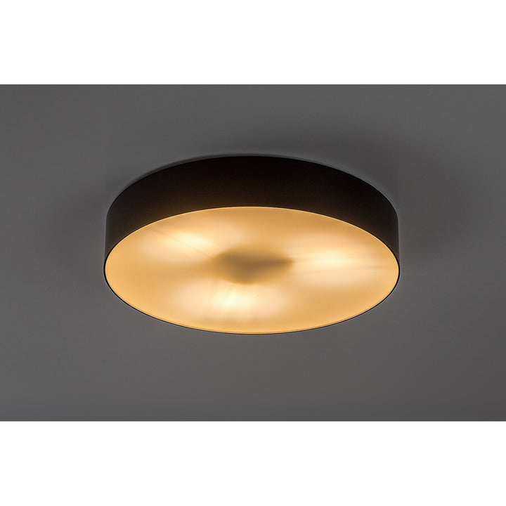 Лампа Rabalix Dolen, черна, 3x E27, макс. 9 W, IP43, 75066