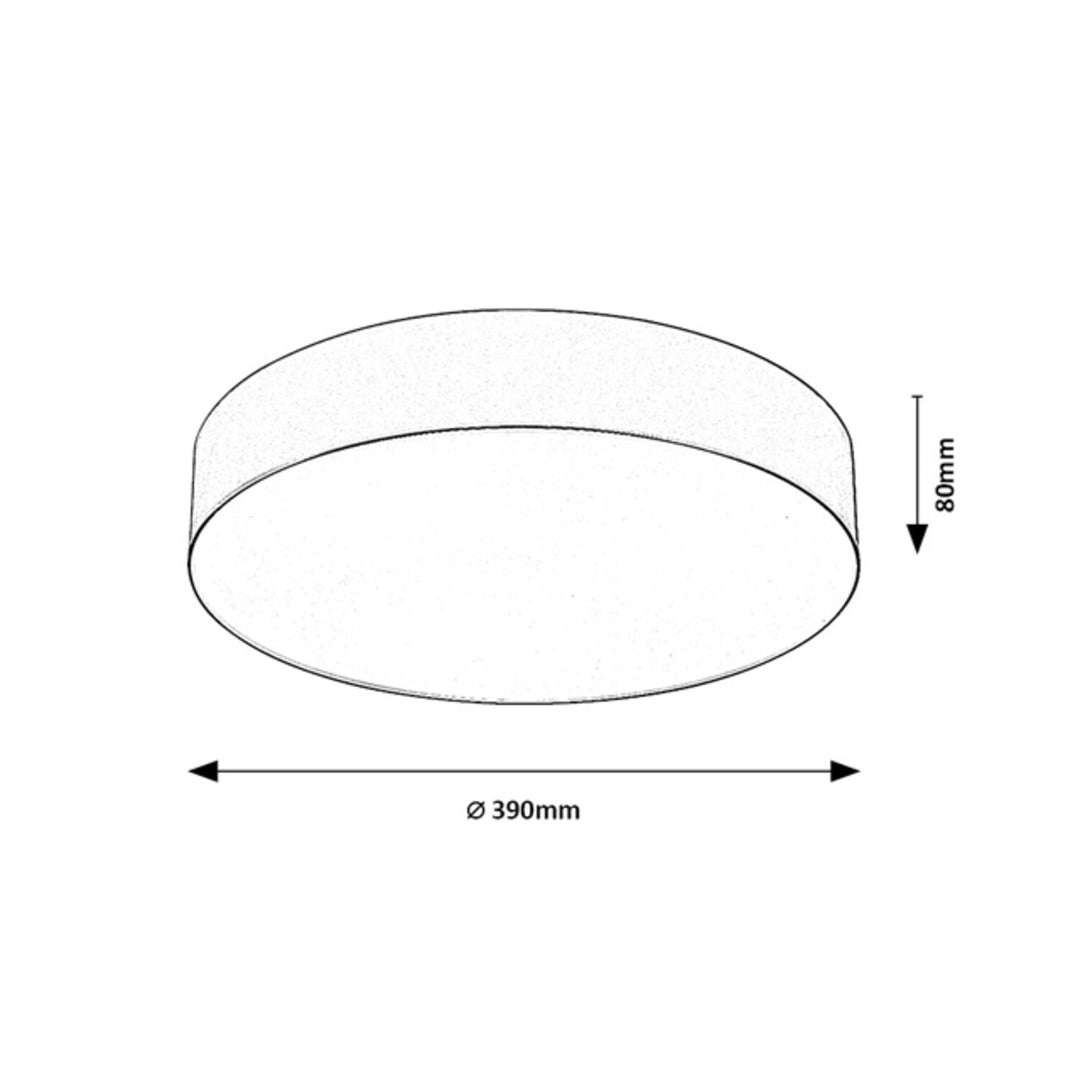 Лампа Rabalix Dolen, сиво-бежова, 3x E27, макс. 9 W, IP43, 75068