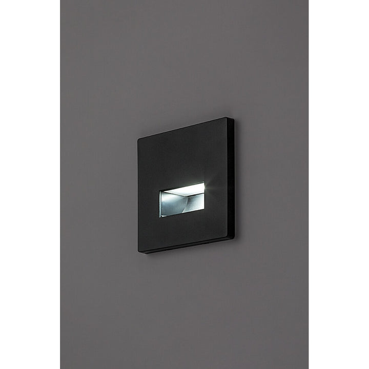 Лампа Lunca LED 1 W, IP20, черна, регулируема цветова температура 3000, 4500, 6500 K, 77195