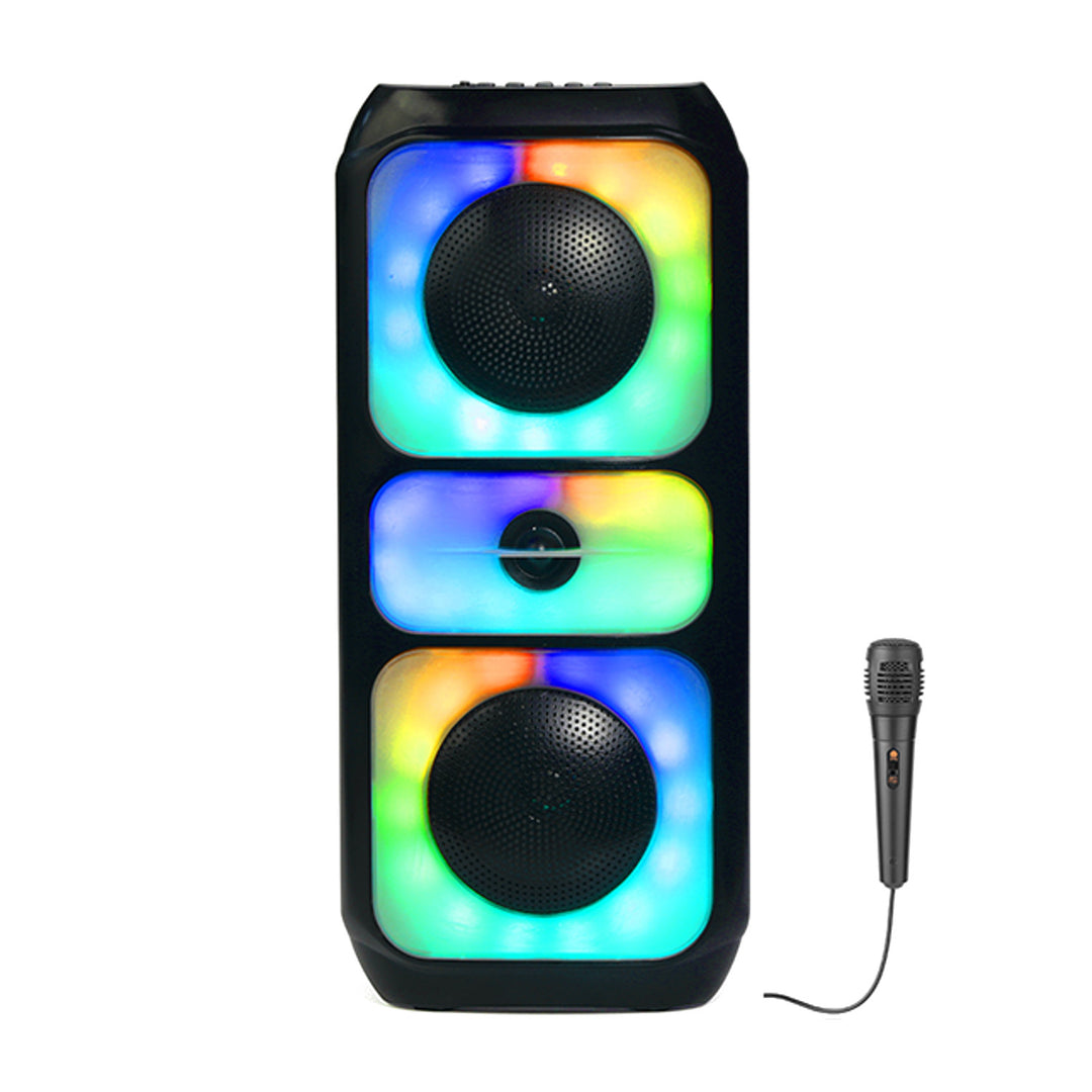 Безжичен високоговорител Tracer, Bluetooth 5.0, RMS мощност 20 W, режим „караоке“, микрофон, Powervox P2 TWS
