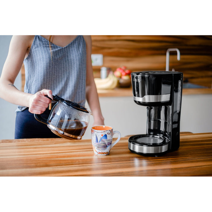 Кафемашина с преливник Teesa AROMA 100, 1,5 л, мощност 1000 W