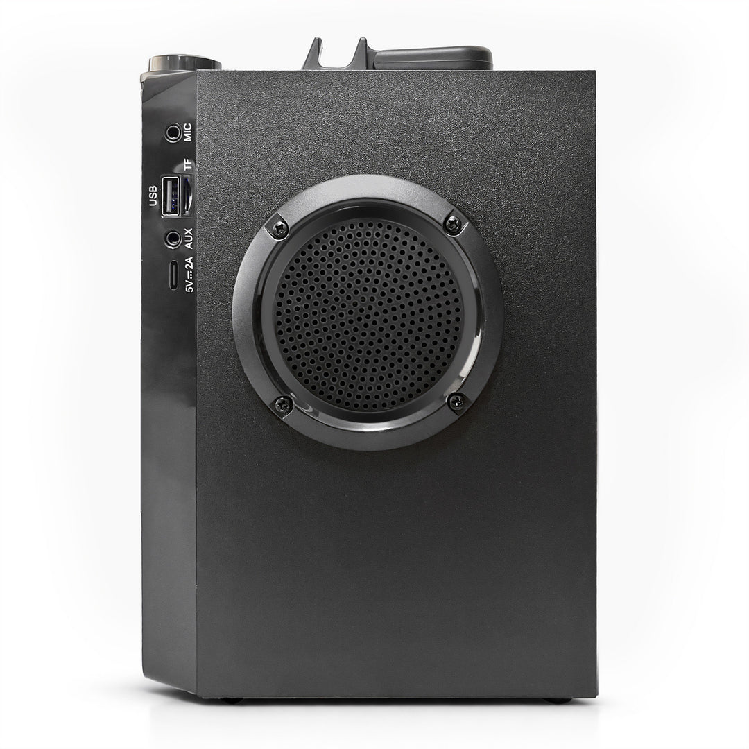 Преносим Bluetooth високоговорител OVERBOX MT3186, FM радио, поддръжка на SD карти, USB, RMS мощност 30 W, Mediatech