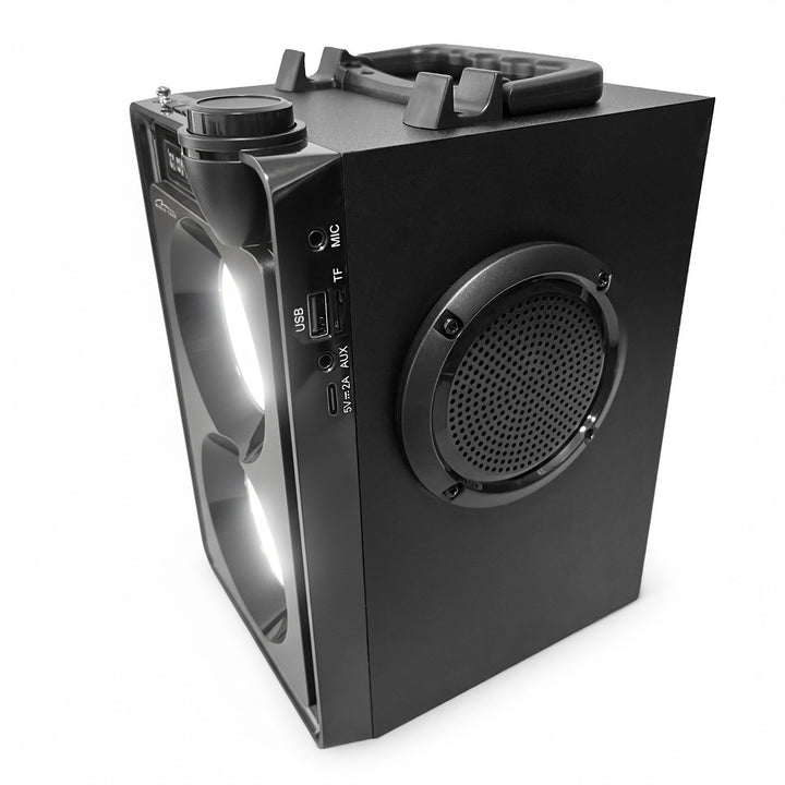Преносим Bluetooth високоговорител OVERBOX MT3186, FM радио, поддръжка на SD карти, USB, RMS мощност 30 W, Mediatech