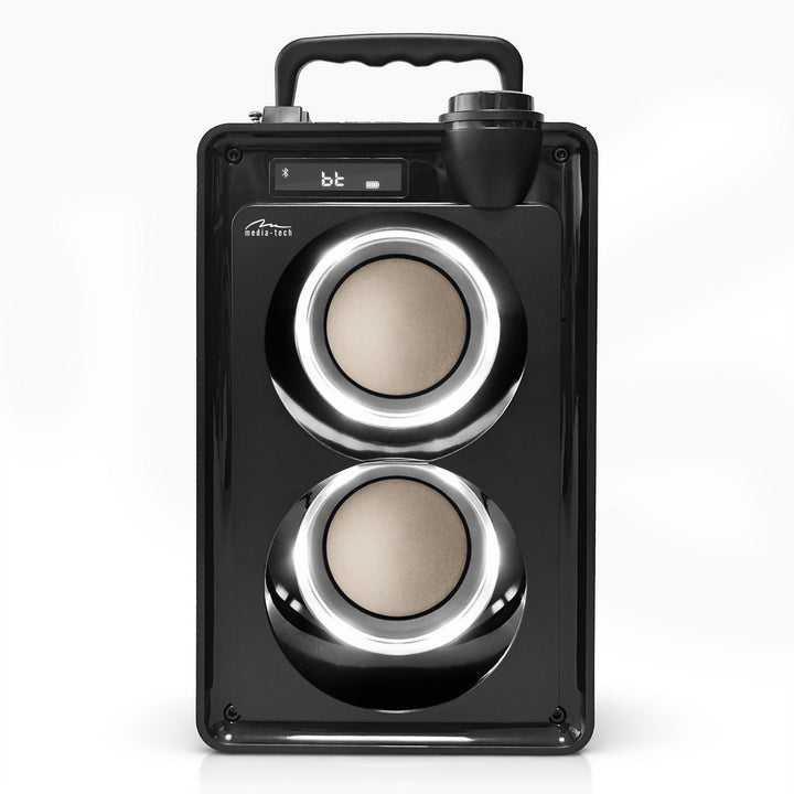 Преносим Bluetooth високоговорител OVERBOX MT3186, FM радио, поддръжка на SD карти, USB, RMS мощност 30 W, Mediatech