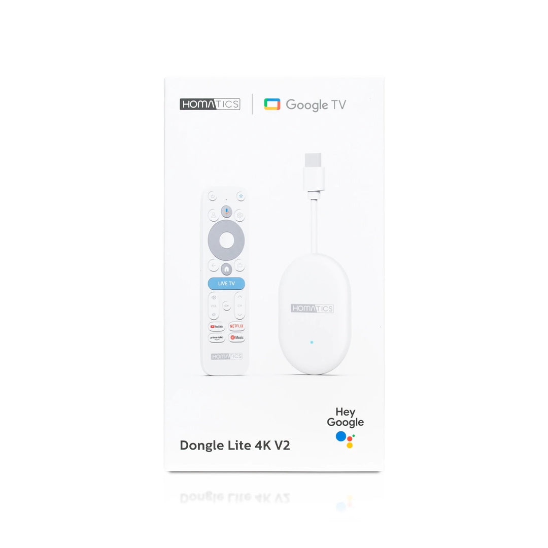 Мултимедиен плейър Homatics Dongle Lite 4K V2 с Google TV
