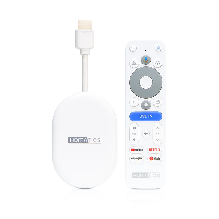 Мултимедиен плейър Homatics Dongle Lite 4K V2 с Google TV