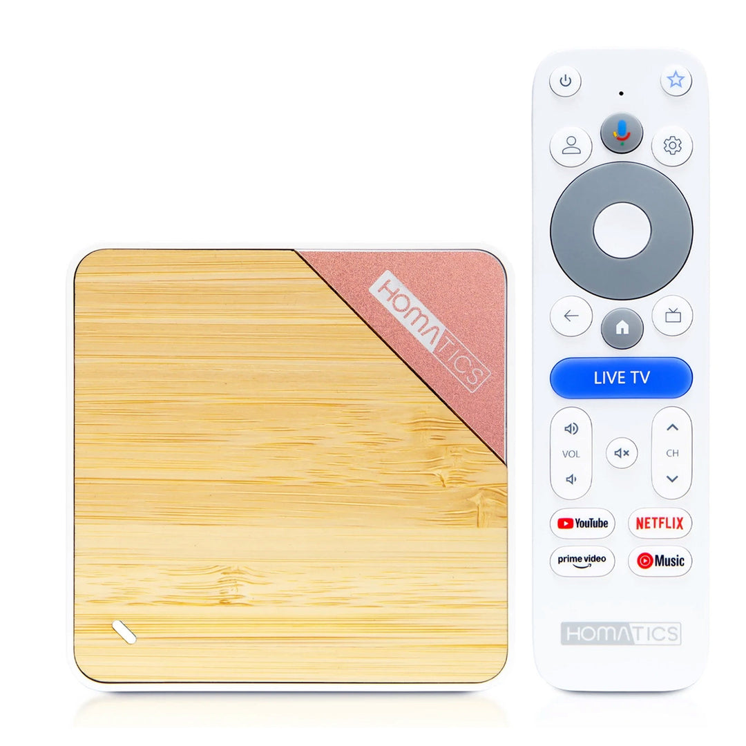 Мултимедиен плейър Homatics Box 4K V2 с Google TV