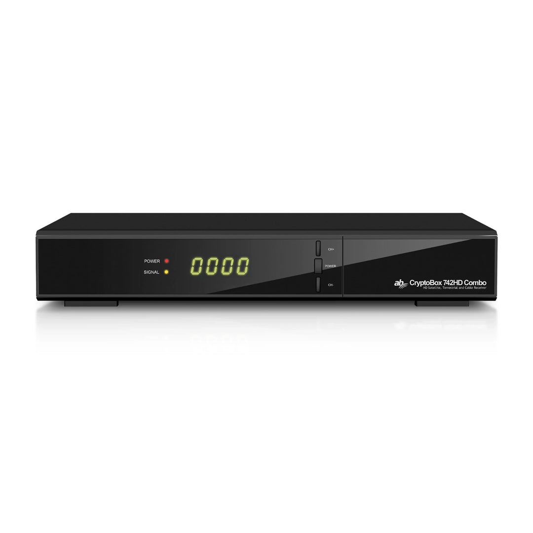 Приемник AB CryptoBox 742HD Combo DVB-T2/S2/C Full HD