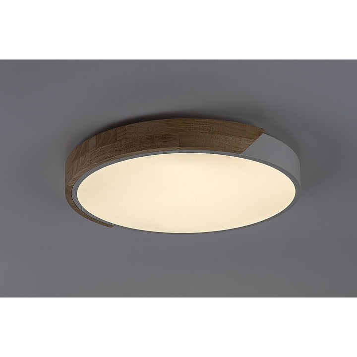 Таванна лампа Rabalux Maple2 LED 24 W IP20, бяла матова, 3000 K, 71417