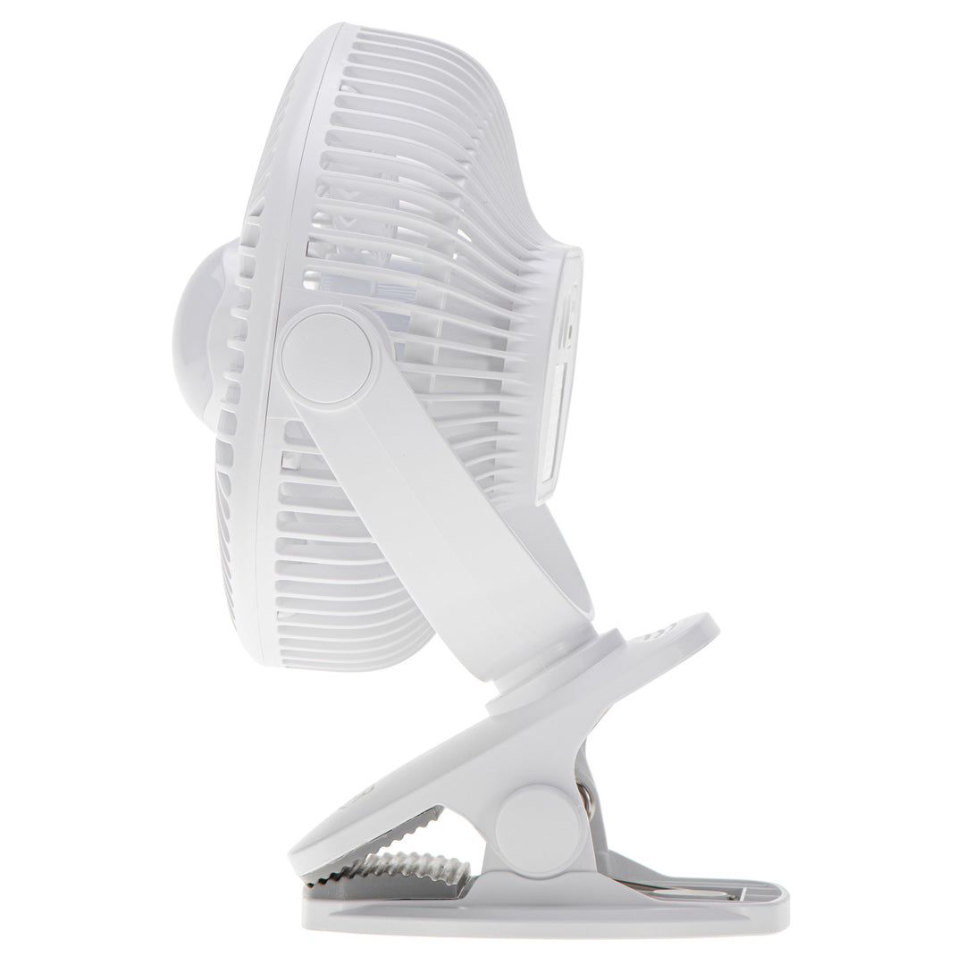 Акумулаторен вентилатор 5"/12,7 см с клипс – USB / LED, AD 7335, Adler