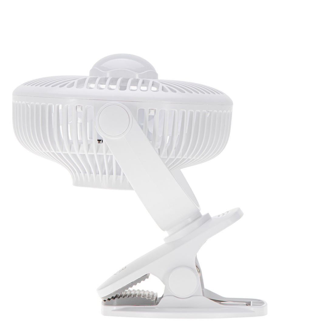 Акумулаторен вентилатор 5"/12,7 см с клипс – USB / LED, AD 7335, Adler