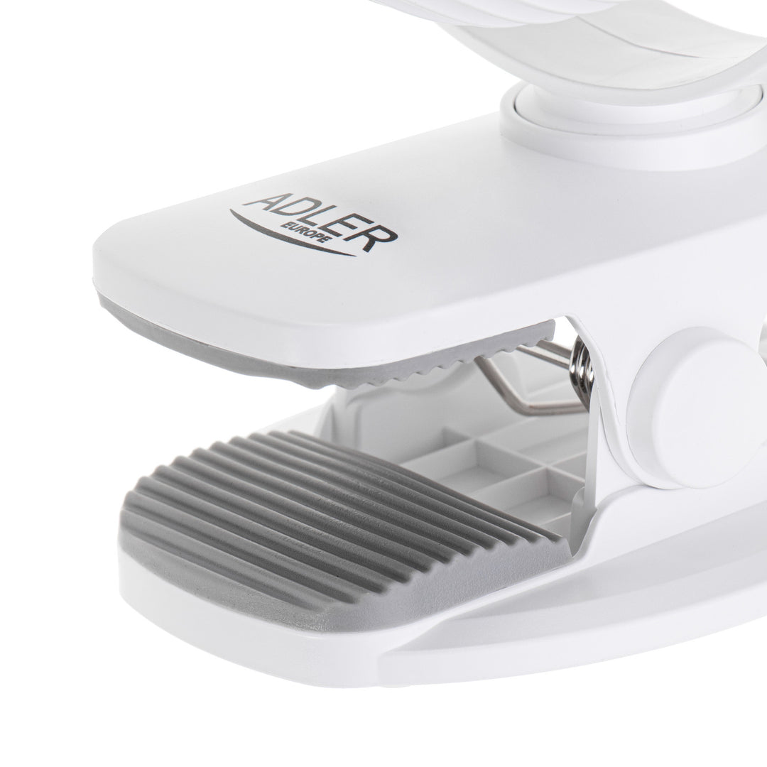 Акумулаторен вентилатор 5"/12,7 см с клипс – USB / LED, AD 7335, Adler