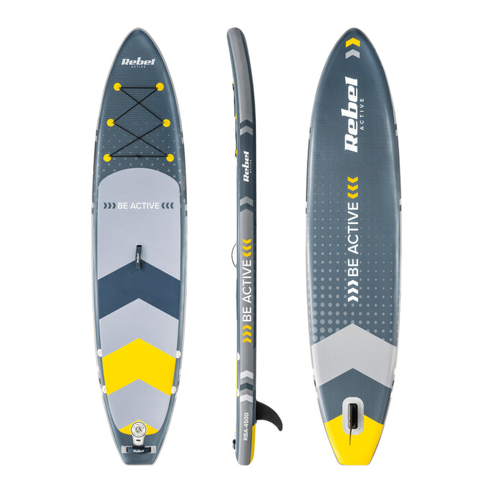 Надуваема дъска за SUP REBEL ACTIVE 350x81x15 см, комплект