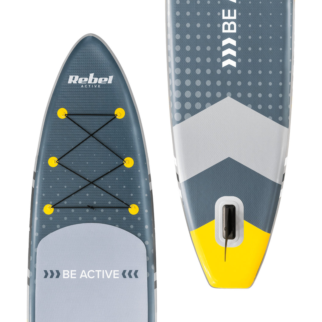 Надуваема дъска за SUP REBEL ACTIVE 350x81x15 см, комплект