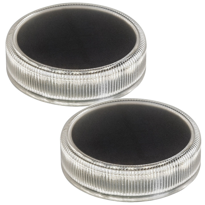 Слънчева лампа Trillo LED 0,3 W, сензор за сумрак, прозрачен цвят, IP65, K 4000, 77175, 2 броя