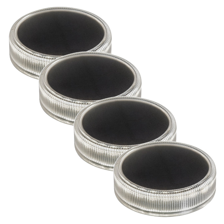 Слънчева лампа Trillo LED 0,3 W, сензор за сумрак, прозрачен цвят, IP65, K 4000, 77175, 4 броя