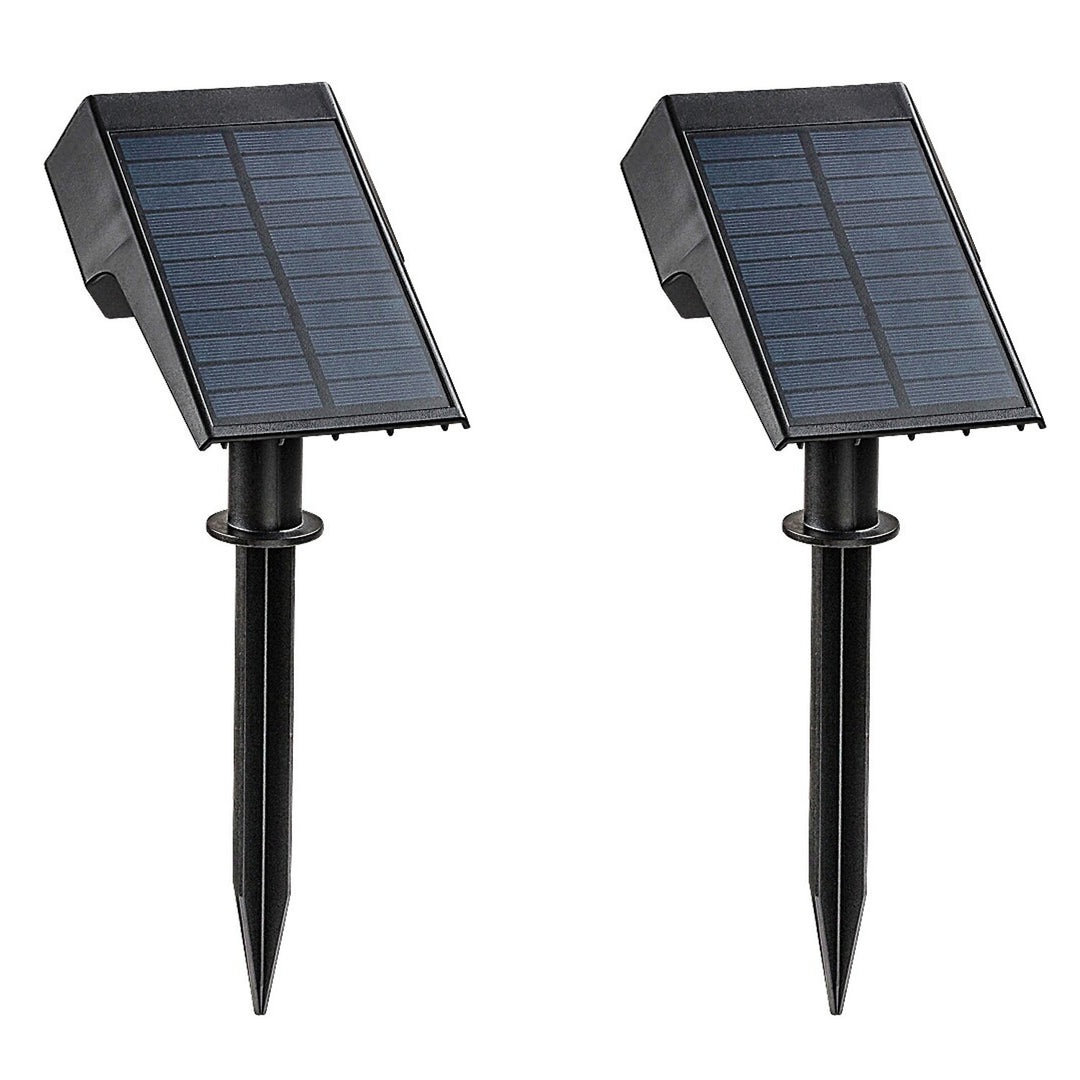 Слънчева лампа Rabalux Nantes, 50 LM, IP65, черна, LED 0,5 W, 77088, 2 броя