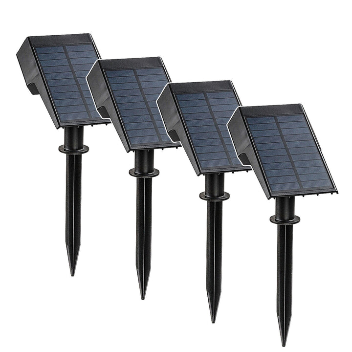 Слънчева лампа Rabalux Nantes, 50 LM, IP65, черна, LED 0,5 W, 77088, 4 броя