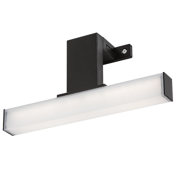 Баня лампа Rabalux Oliro LED 4 W, черна, IP44, 4000 K, 75050