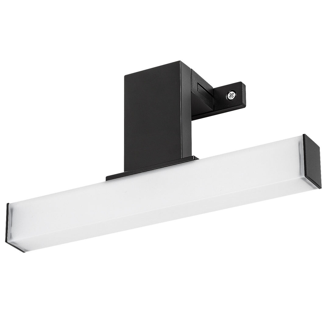 Баня лампа Rabalux Oliro LED 4 W, черна, IP44, 4000 K, 75050