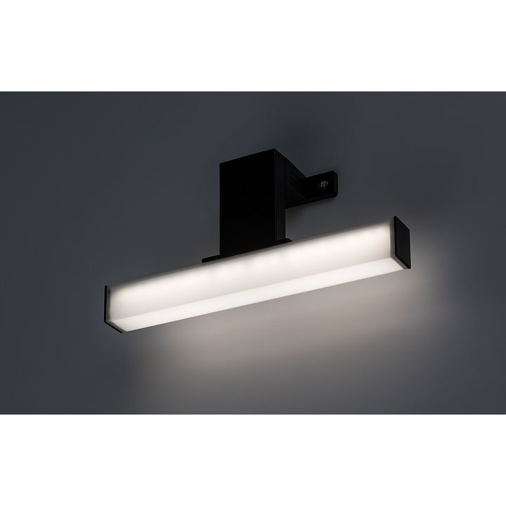 Баня лампа Rabalux Oliro LED 4 W, черна, IP44, 4000 K, 75050