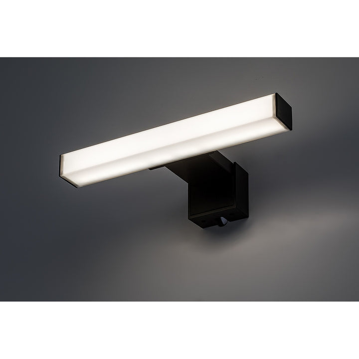 Баня лампа Rabalux Oliro LED 4 W, черна, IP44, 4000 K, 75050