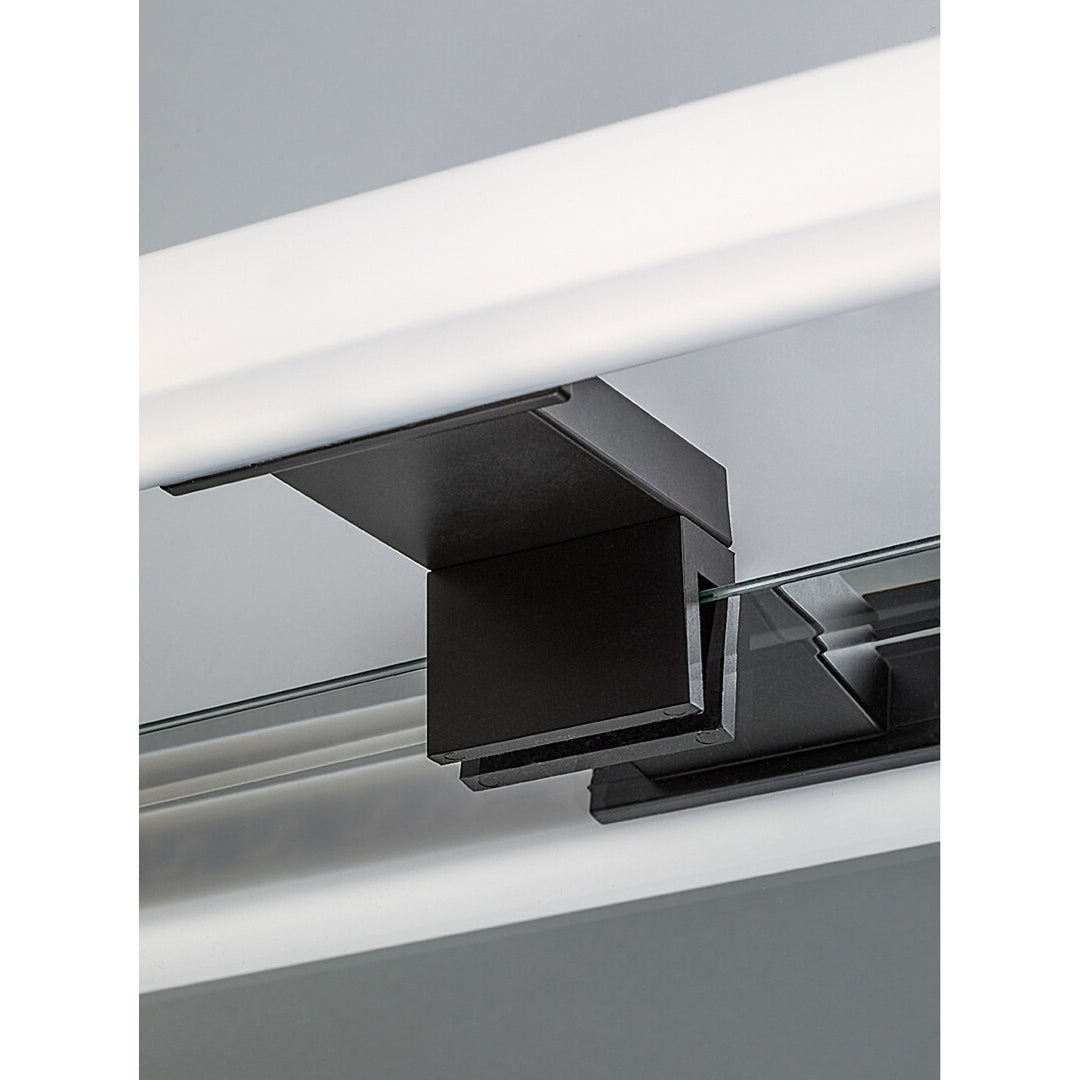 Баня лампа Rabalux Oliro LED 4 W, черна, IP44, 4000 K, 75050