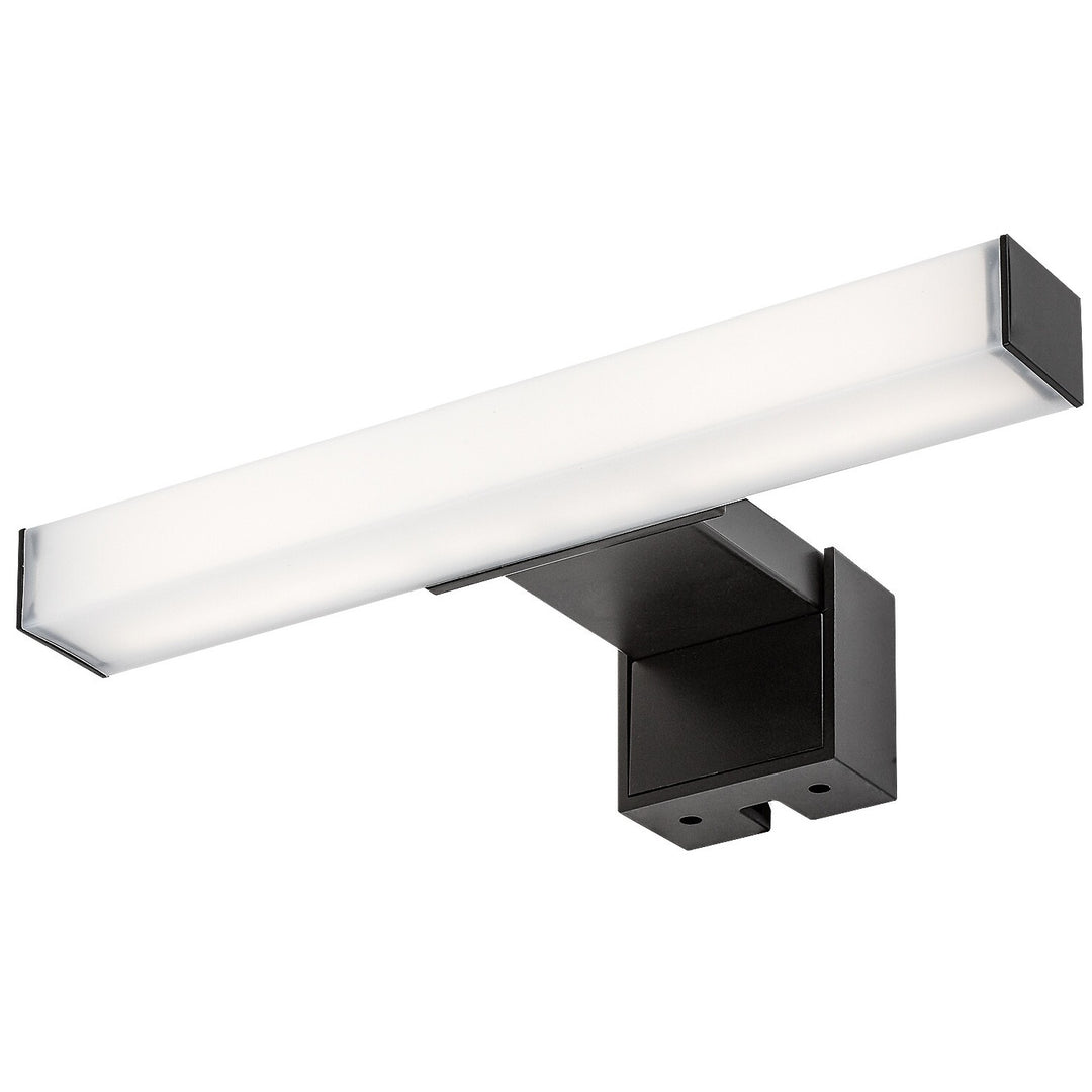 Баня лампа Rabalux Oliro LED 4 W, черна, IP44, 4000 K, 75050