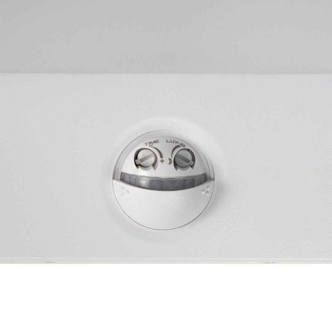LED лампа с датчик за движение Maclean, PIR датчик за движение, цвят бял, 15 W, IP65, 1560 lm, неутрално бяла светлина (4000 K) MCE344 W, 2 броя