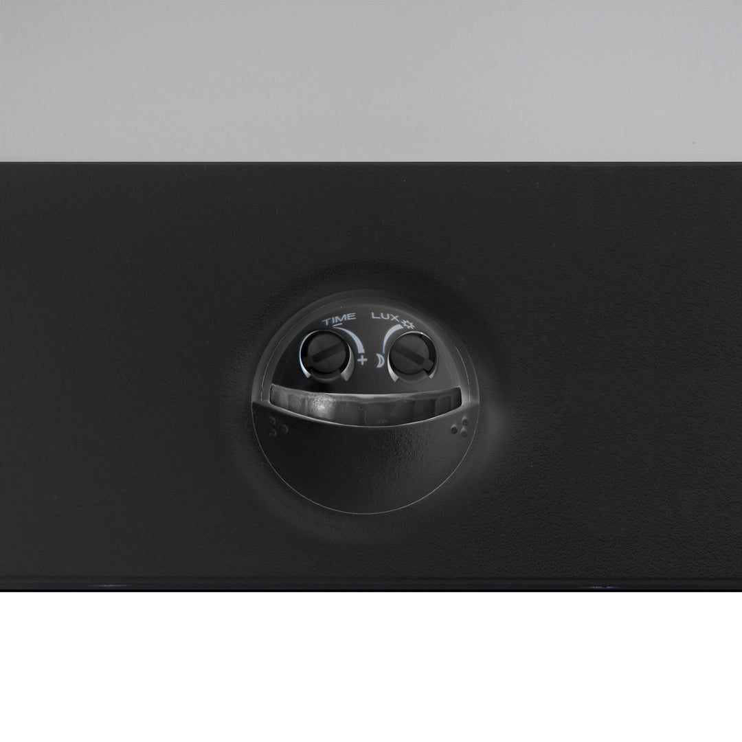 LED лампа с датчик за движение Maclean, PIR датчик за движение, цвят: черен, 15 W, IP65, 1560 lm, неутрално бял цвят (4000 K) MCE344 B, 2 броя