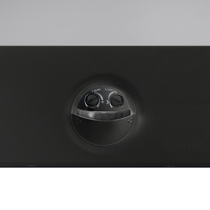 LED лампа с датчик за движение Maclean, PIR датчик за движение, цвят: черен, 15 W, IP65, 1560 lm, неутрално бял цвят (4000 K) MCE344 B, 2 броя
