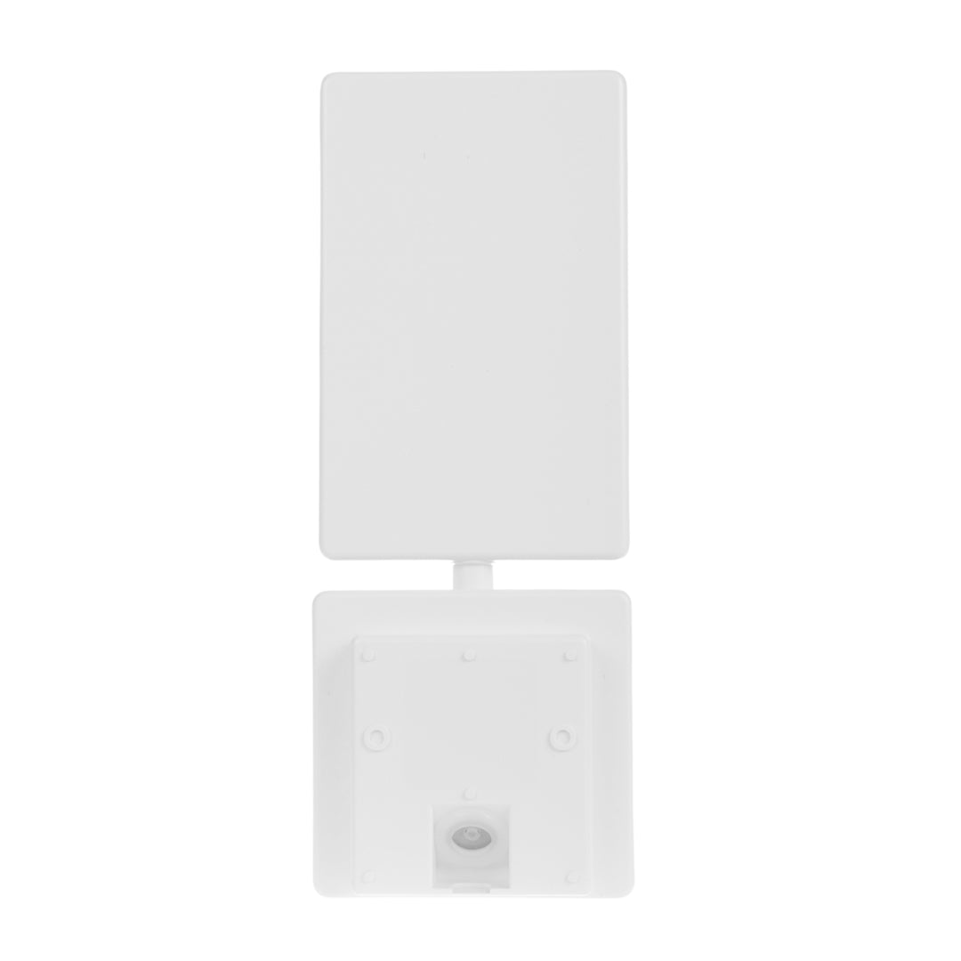 LED лампа с датчик за движение Maclean, PIR датчик за движение, цвят бял, 10 W, IP65, 800 lm, неутрално бяла светлина (4000 K) MCE516 W, 2 броя