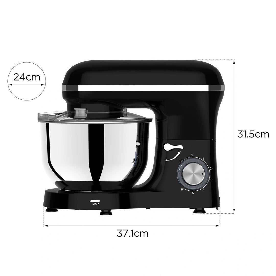 Планетен миксер Lovio ChefAssistant, черен, модел LVSTM01BK
